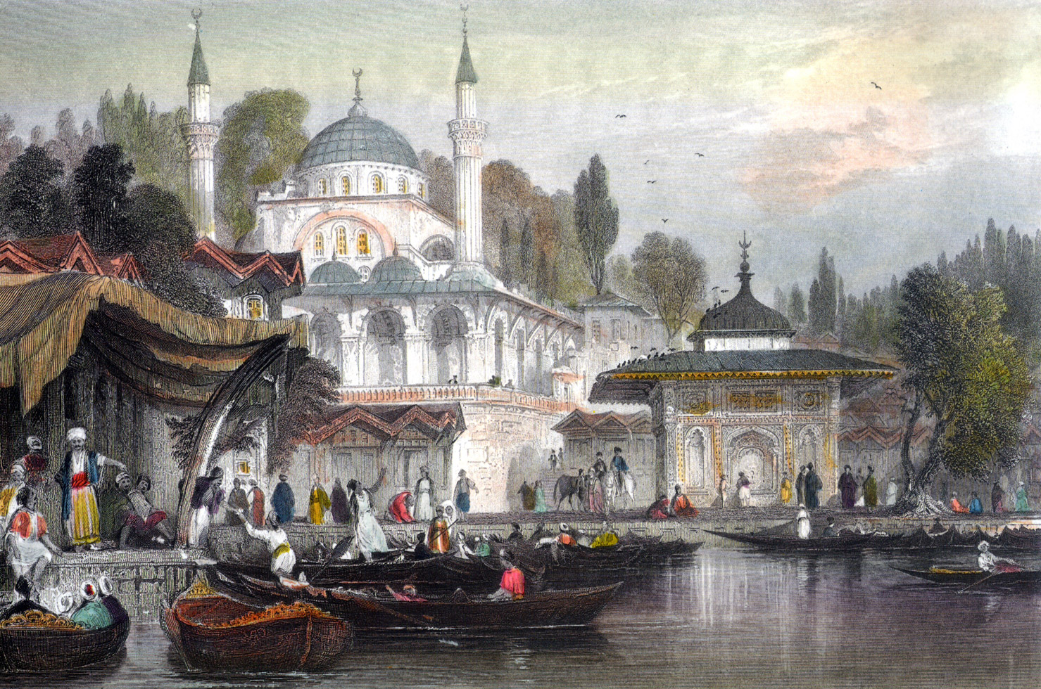 Osmanli Gravur Karamanli Oducu